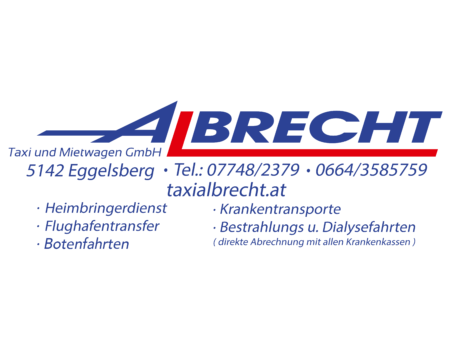 Tafel von Firma Albrecht