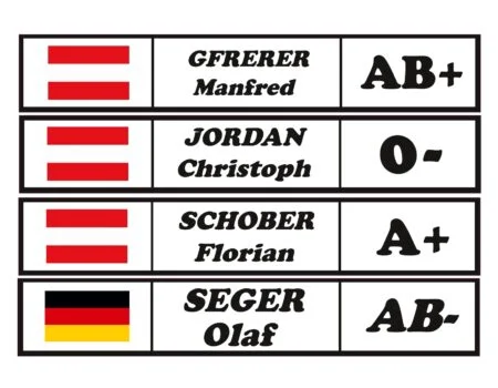 Aufkleber Privat