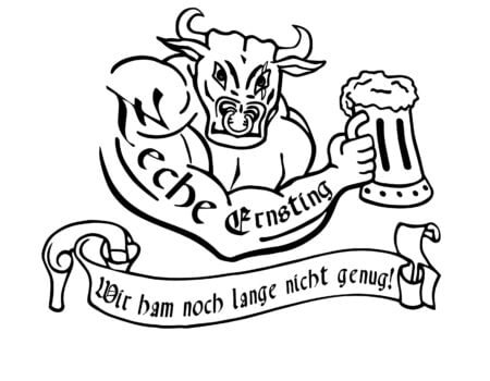 Aufkleber Zeche Ernsting