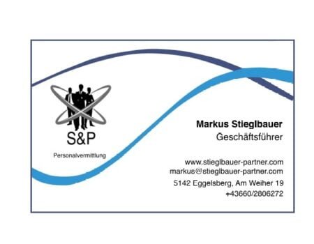 Visitenkarte Stieglbauer